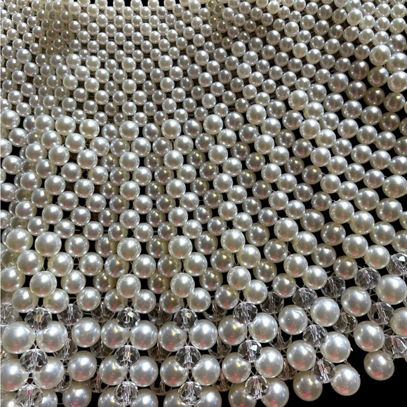 Handmade Pearl Statement Collar - Picture 8 of 10